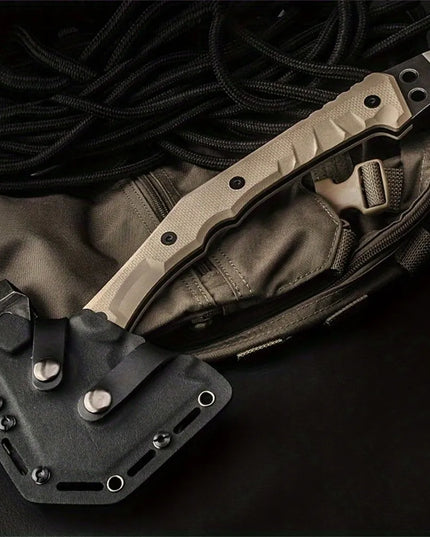 HX OUTDOORS Full Tang kempingo ir išgyvenimo sodo kirvis