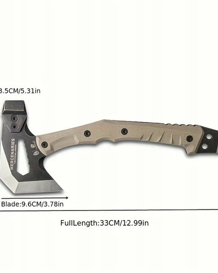HX OUTDOORS Full Tang kempingo ir išgyvenimo sodo kirvis