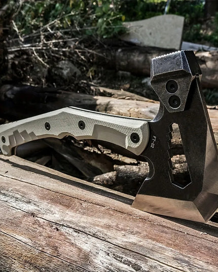 HX OUTDOORS Full Tang kempingo ir išgyvenimo sodo kirvis