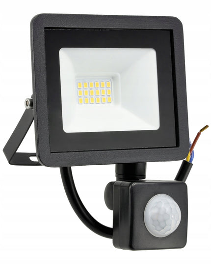 LED Halogenas 20W 1800lm Prožektorius su judesio ir sutemų davikliu IP65