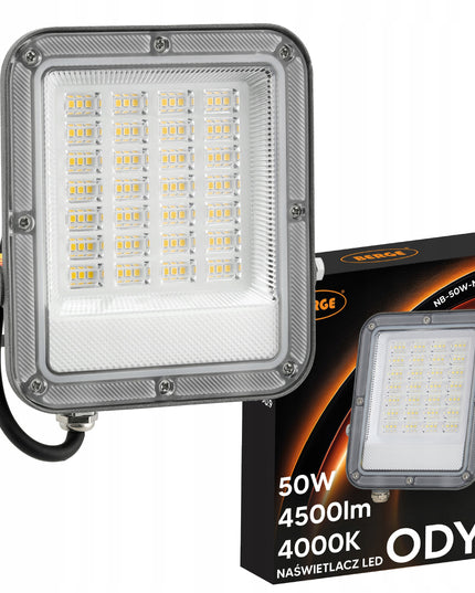 LED Prožektorius 50W 4500lm Premium Lauko Reflektorius 4000K