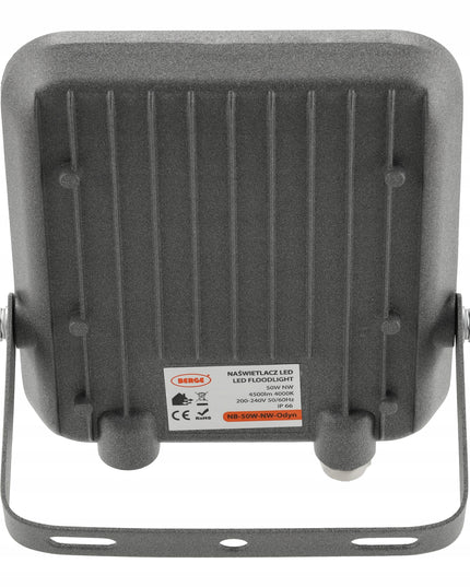 LED Prožektorius 50W 4500lm Premium Lauko Reflektorius 4000K