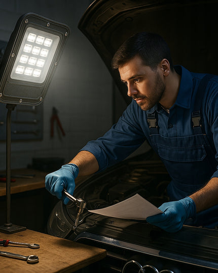 LED Prožektorius 50W 4500lm Premium Lauko Reflektorius 4000K