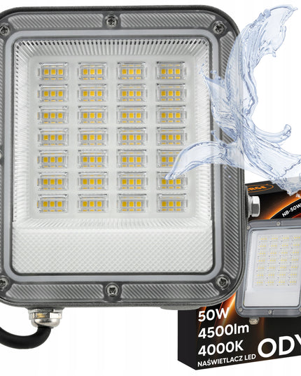 LED Prožektorius 50W 4500lm Premium Lauko Reflektorius 4000K