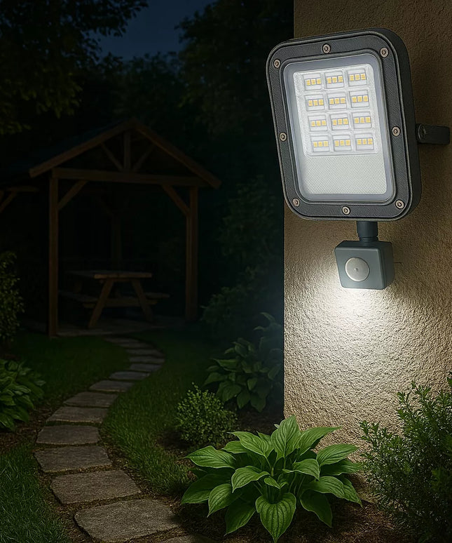 LED Prožektorius su judesio davikliu 30W 2700lm Premium Jutiklis