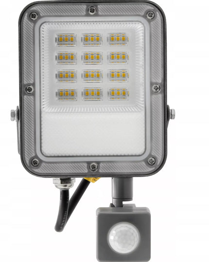 LED Prožektorius su judesio davikliu 30W 2700lm Premium Jutiklis