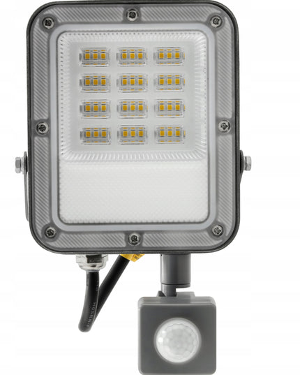 LED Prožektorius su judesio davikliu 30W 2700lm Premium Jutiklis