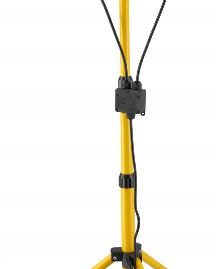 LED prožektorius 100W 2x50W statyvas statyboms darbo su 2m kabeliu