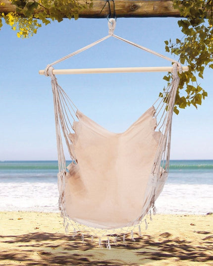 Hamakas BRAZYLIJSKI kabantis supamas sūpynės sodo kėdė