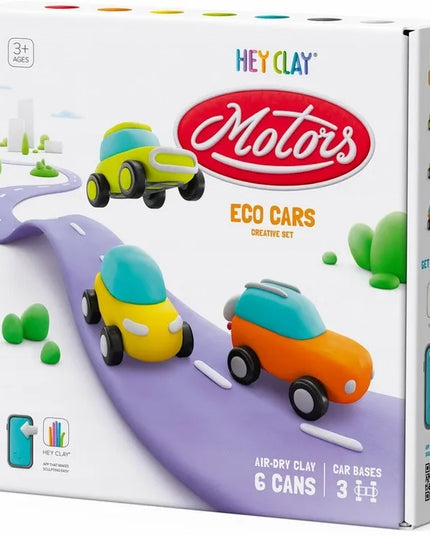 „Hey Clay“ modeliavimo masės rinkinys „Eco Cars“