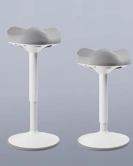 Ergonomiškas balansuojantis sukamasis kėdės tipo taburetė Spacetronik 136 kg, juoda