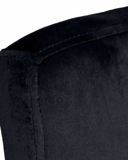 Baro kėdė Arako Black juoda Velvet