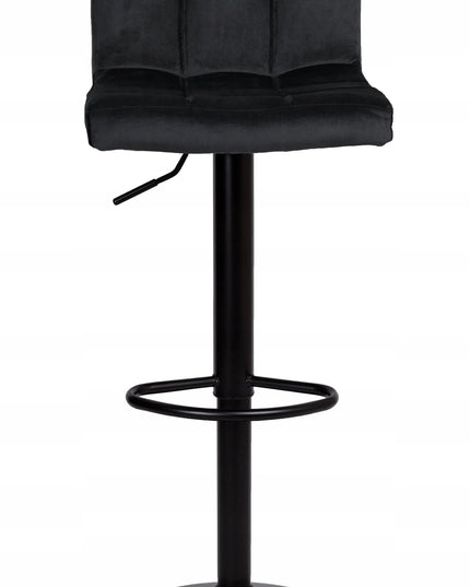 Baro kėdė Arako Black juoda Velvet