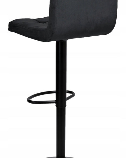 Baro kėdė Arako Black juoda Velvet