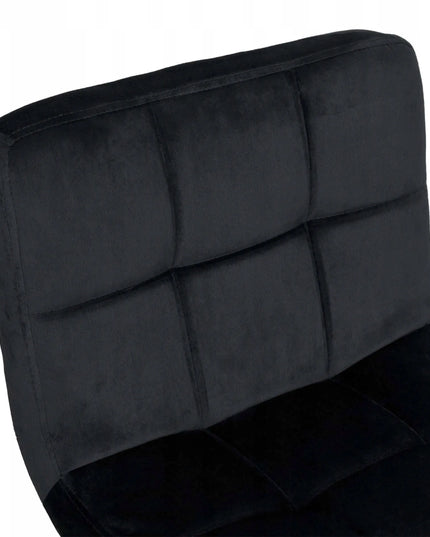 Baro kėdė Arako Black juoda Velvet