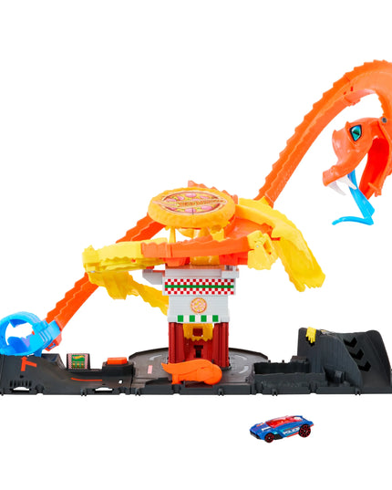 „Hot Wheels City“ rinkinys „Odjazdowa pizza – kobros ataka“ HTN81