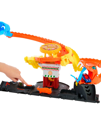 „Hot Wheels City“ rinkinys „Odjazdowa pizza – kobros ataka“ HTN81