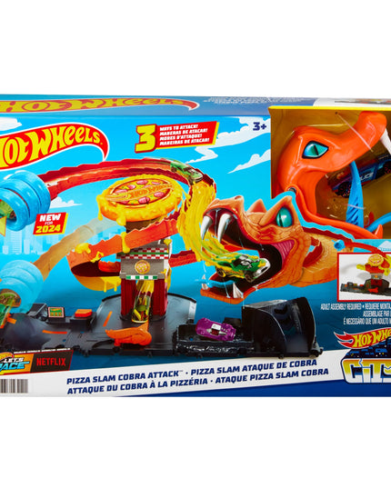 „Hot Wheels City“ rinkinys „Odjazdowa pizza – kobros ataka“ HTN81