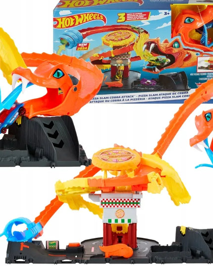 „Hot Wheels City“ rinkinys „Odjazdowa pizza – kobros ataka“ HTN81