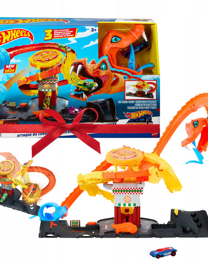 „Hot Wheels City“ rinkinys „Odjazdowa pizza – kobros ataka“ HTN81