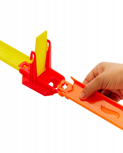 „Hot Wheels“ lenktynių trasa „Rajdowa kraksa“, žaislų rinkinys, 3+, JFD11