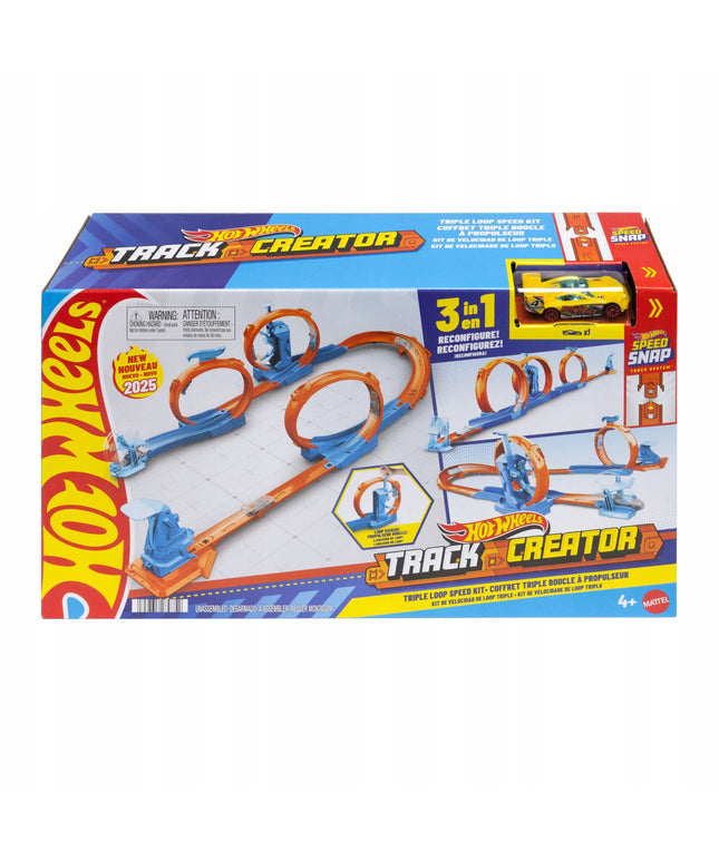 „Hot Wheels“ trasa su trimis kilpomis