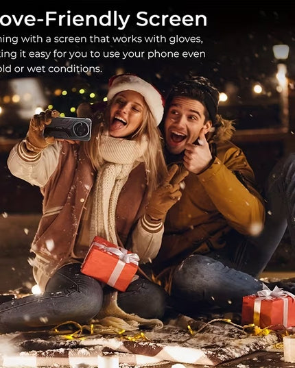 Hotwav T7S Patvarusis Telefonas 8GB + 128GB, Juodas