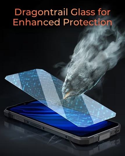 Hotwav T7S Patvarusis Telefonas 8GB + 128GB, Juodas