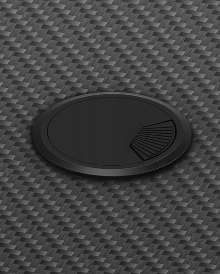 Kampinis kompiuterinis žaidimų stalas Huzaro Hero 6.3 Black
