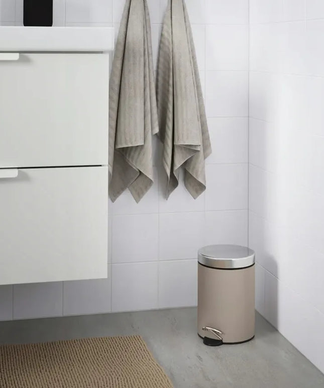 IKEA EKOLN šiukšliadėžė, smėlio spalvos, 3 litrai