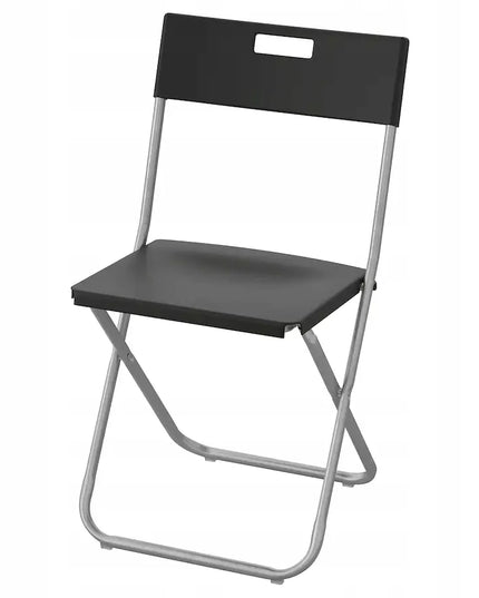 IKEA GUNDE sulankstoma kėdė, juoda