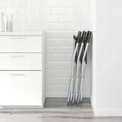 IKEA GUNDE sulankstoma kėdė, juoda