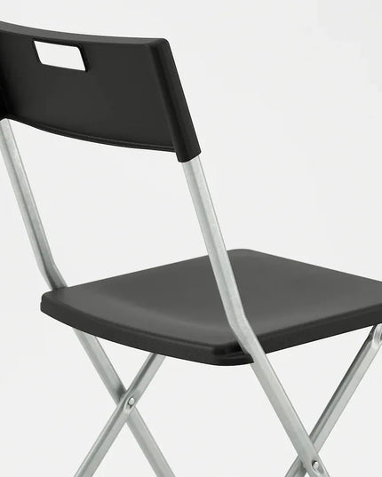 IKEA GUNDE sulankstoma kėdė, juoda