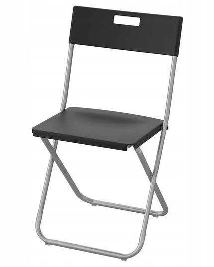 IKEA GUNDE sulankstoma kėdė, juoda