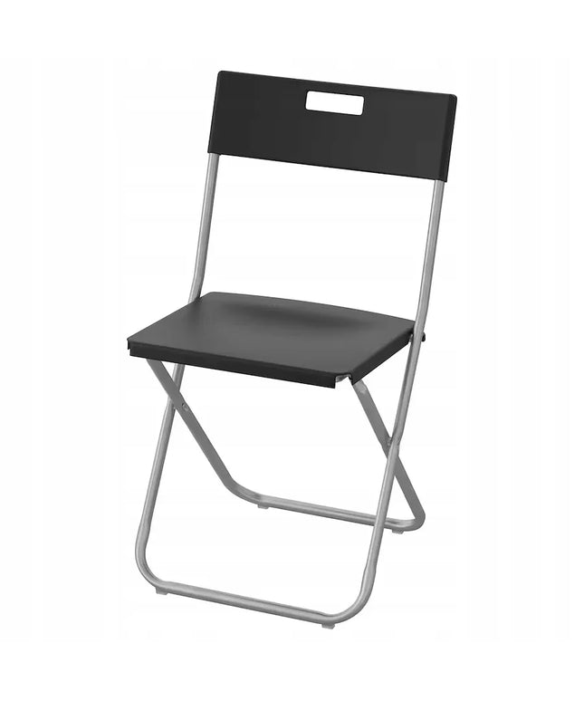 IKEA GUNDE sulankstoma kėdė, juoda