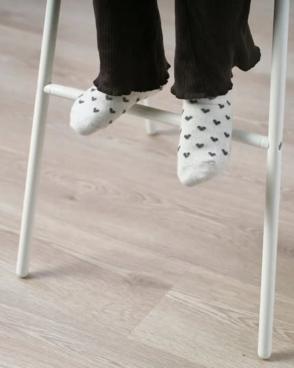 IKEA VILDGAS vaikiška kėdė, balta/balta