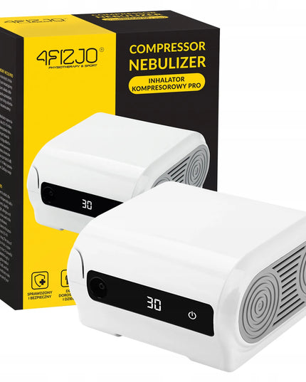 4FIZJO PRO stūmoklinis kompresorinis inhaliatorius–nebulizatorius suaugusiesiems