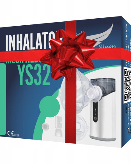 Nešiojamas belaidis tinklelinis inhaliatorius-nebulizatorius vaikams ir suaugusiems