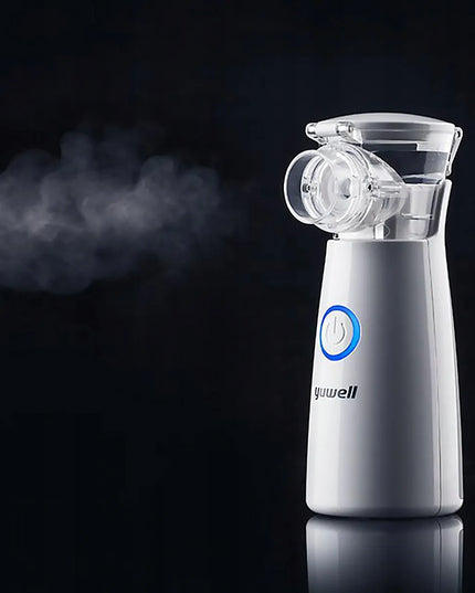 Yuwell M102 belaidis tylus membraninis inhaliatorius-nebulizatorius su 2 kaukėmis