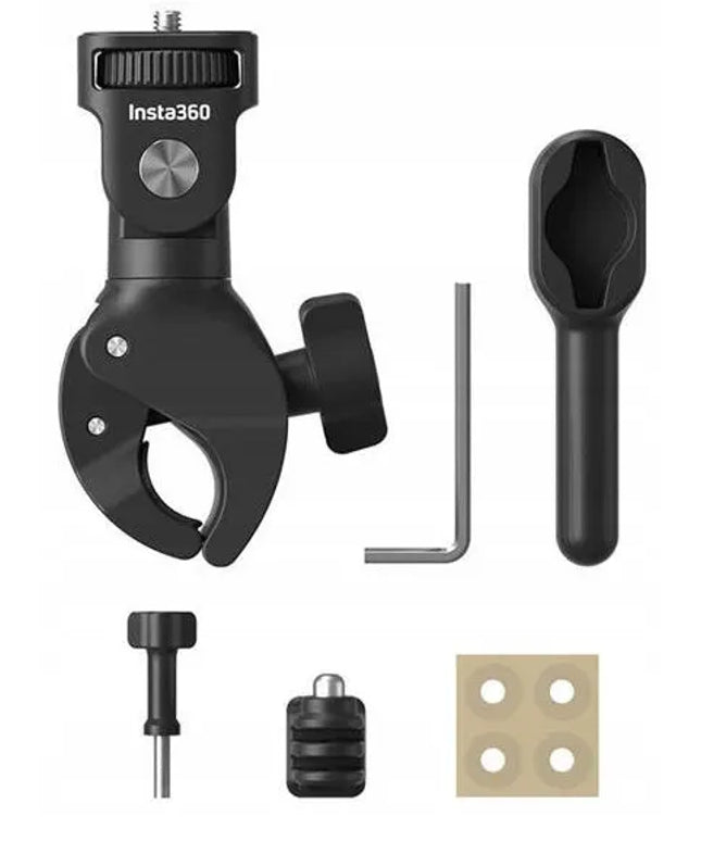 INSTA360 Heavy Duty Clamp motociklo vairo laikiklis