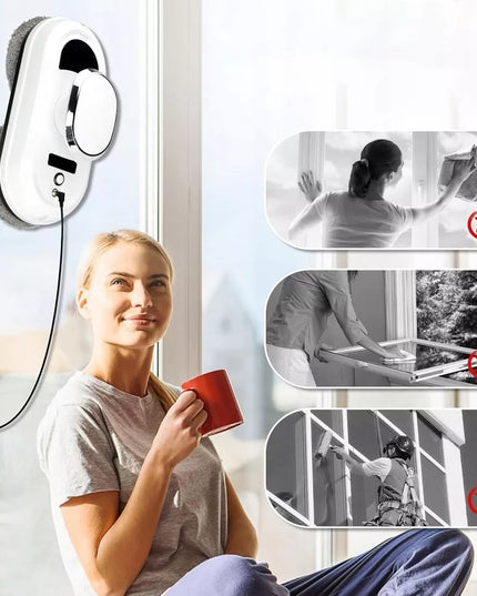 Išmanusis langų valymo robotas Chovery CL1 automatiniam langų valymui, rinkinys