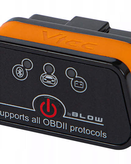 Diagnostinis OBD2 Bluetooth sąsajos testeris Android iOS Windows lenkų