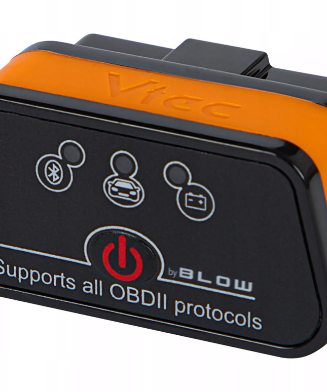 Diagnostinis OBD2 Bluetooth sąsajos testeris Android iOS Windows lenkų