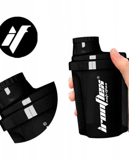 IronFlex Nano Shaker – mažas plaktuvėlis su maišymo rutuliuku, 300 ml