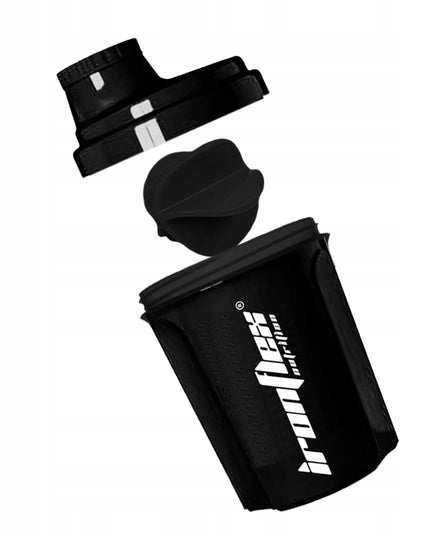 IronFlex Nano Shaker – mažas plaktuvėlis su maišymo rutuliuku, 300 ml