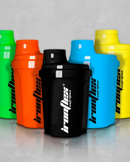 IronFlex Nano Shaker – mažas plaktuvėlis su maišymo rutuliuku, 300 ml