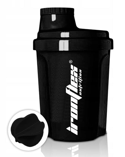 IronFlex Nano Shaker – mažas plaktuvėlis su maišymo rutuliuku, 300 ml