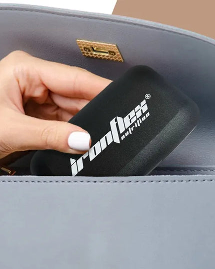 IRONFLEX tablečių ir kapsulių dėžutė organizatorius