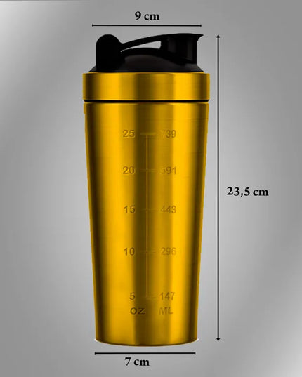 IronFlex Shaker Steel 750 ml plieninis shakeris