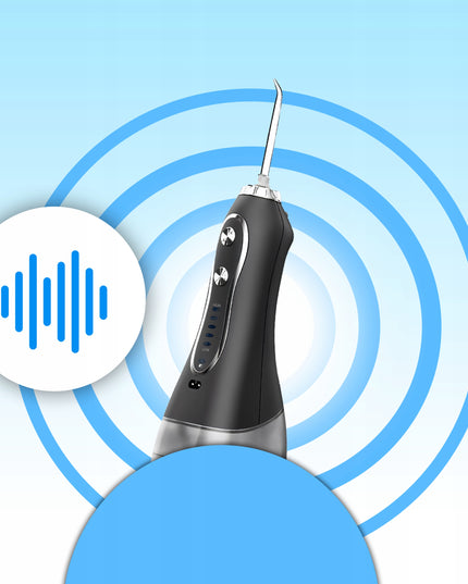 Belaidis dantų irigatorius, stomatologinis, 5 režimų, 8 antgalių, 300ml + dėklas